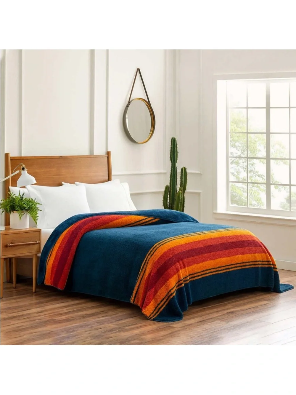 Pendleton Sherpa Fleece Blanket Queen Size